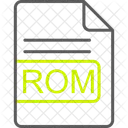 Rom File Format Icône