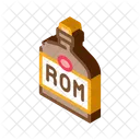 Rom Flasche  Symbol