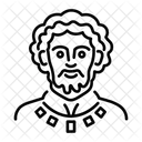 Roman Bard Poet Mythology Icon