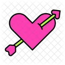 With Arrow Solid Icon