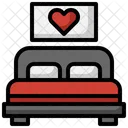Romance Bed Bed Sex Icon