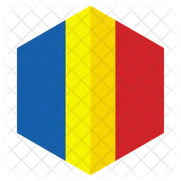Romania Flag Icon