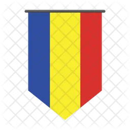 Romania Flag Icon