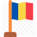 Romania Country Flag Icon