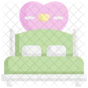 Romantic Bed  Icon