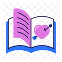 Romantic Book Book Love Book Icon