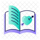Romantic Book Book Love Book Icon