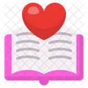 Romantic Book  Icon