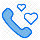 Romantic Call Phone Call Icon