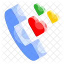 Romantic Call Calls Icon