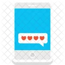Romantic Chat Talk Icon