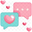 Romantic Chat Love Message Love Chat Icon