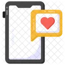 Romantic Chat Favorite Chat Love Communication Icon