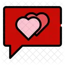 Romantic Chat Romantic Message Love Chat Icon