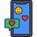 Romantic Chat Love Chat Chat Icon