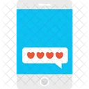 Romantic Chat Talk Icon