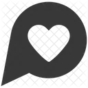 Chat Love Message Icon