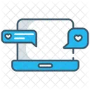 Romantic Chat Icon