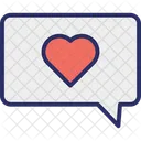 Romantic Chat Loving Chat Romantic Icon