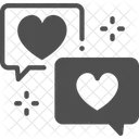 Chat Love Chat Love Message Icon