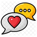 Romantic Chat Love Message Love Sms Icon