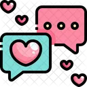 Romantic Chat Love Message Love Chat Icon