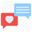 Romantic Chat Love Chat Romantic Message Icon