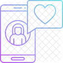 Romantic Chat Icon