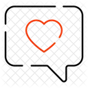 Favorite Comment Romantic Chat Favorite Chat Icon