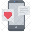 Romantic Chat Love Chat Love Message Icon
