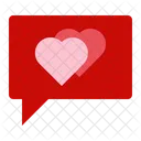 Romantic Chat Romantic Message Love Chat Icon