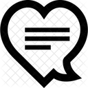 Romantic chat  Icon