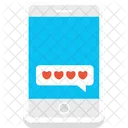 Romantic Chat Talk Icon
