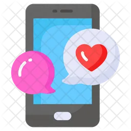 Romantic conversation  Icon