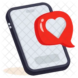 Romantic conversation  Icon