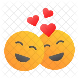 Romantic Couple Emoji Icon