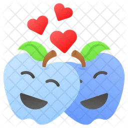 Romantic couple Emoji Icon