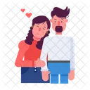 Romantic Couple Love Partners Life Partners Icon