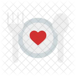 Romantic dinner  Icon