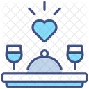 Romantic Dinner Icon