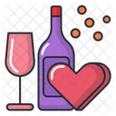 Romantic Drinks  Icon