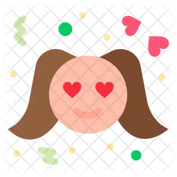 Romantic Emoji  Icon