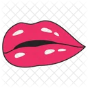 Female Lips Lips Sticker Lips Design Icon