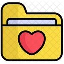 Romantic Folder  Icon
