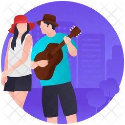 Romantic Guitar  Icon