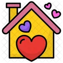 Romantic Home  Symbol