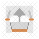 Romantic Canopy Bed Icon