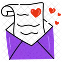 Romantic Letter  Icon