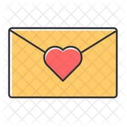 Romantic letter  Icon