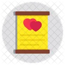 Romantic Letter Love Letter Scroll Letter Icon